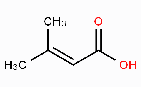 CAS No. 541-47-9, 3-Methylbut-2-enoic acid