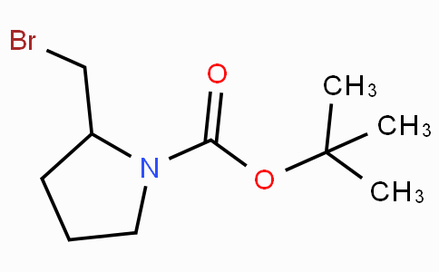 CAS No. 181258-46-8, tert-Butyl 2-(bromomethyl)pyrrolidine-1-carboxylate