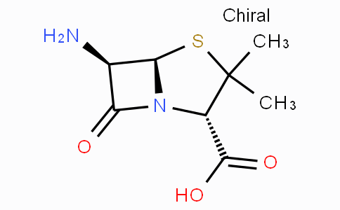 CAS No. 551-16-6, 6-Aminopenicillanic acid