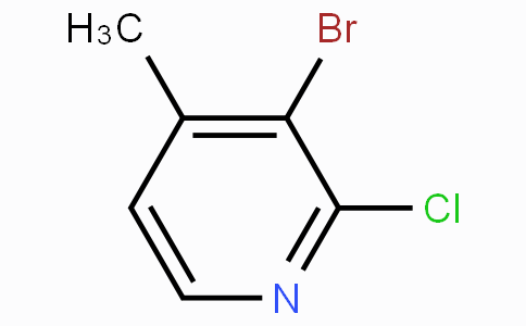 CAS No. 55404-31-4, 3-Bromo-2-chloro-4-methylpyridine