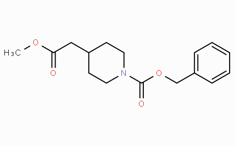 CAS No. 170737-53-8, Benzyl 4-(2-methoxy-2-oxoethyl)piperidine-1-carboxylate