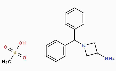 CAS No. 1373253-26-9, 1-Benzhydrylazetidin-3-amine methanesulfonate