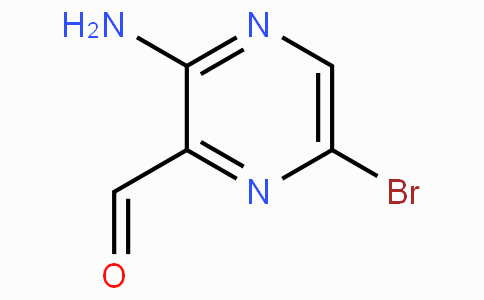 CAS No. 1196156-63-4, 3-Amino-6-bromopyrazine-2-carbaldehyde