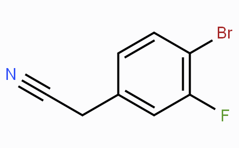 CAS No. 499983-13-0, 2-(4-Bromo-3-fluorophenyl)acetonitrile