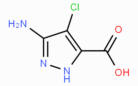 CAS No. 351990-69-7, 3-Amino-4-chloro-1H-pyrazole-5-carboxylic acid