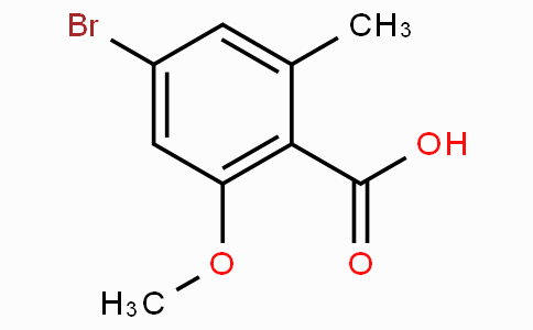 CAS No. 877149-08-1, 4-Bromo-2-methoxy-6-methylbenzoic acid