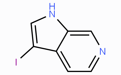 CAS No. 956003-24-0, 3-Iodo-1H-pyrrolo[2,3-c]pyridine