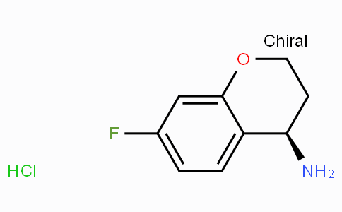 CAS No. 1266230-22-1, (R)-7-Fluorochroman-4-amine hydrochloride
