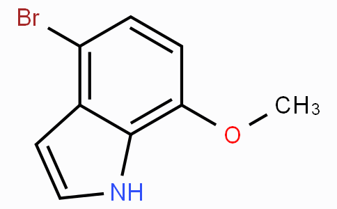 CAS No. 436091-59-7, 4-Bromo-7-methoxy-1H-indole