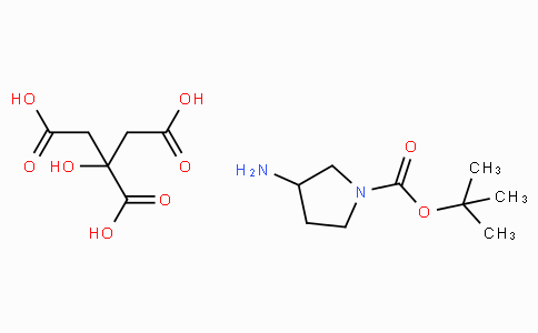 1310278-53-5 | tert-Butyl 3-aminopyrrolidine-1-carboxylate 2-hydroxypropane-1,2,3-tricarboxylate