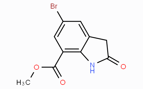 CAS No. 898747-32-5, Methyl 5-bromo-2-oxoindoline-7-carboxylate