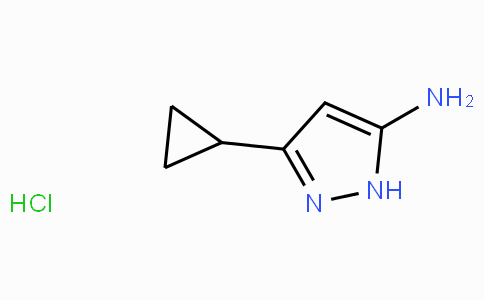 CAS No. 1031791-16-8, 3-Cyclopropyl-1H-pyrazol-5-amine hydrochloride