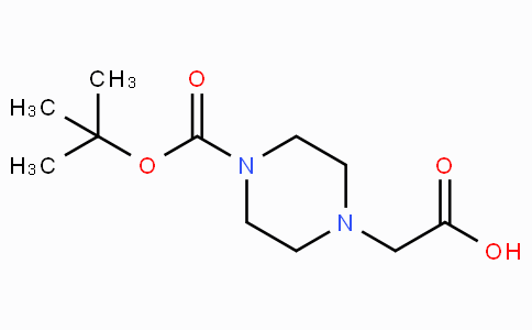 CAS No. 156478-71-6, 2-(4-(tert-Butoxycarbonyl)piperazin-1-yl)acetic acid