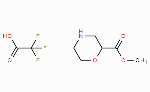 1373253-22-5 | Methyl morpholine-2-carboxylate 2,2,2-trifluoroacetate