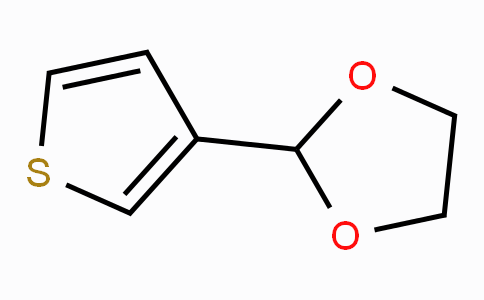 CAS No. 13250-82-3, 2-(Thiophen-3-yl)-1,3-dioxolane