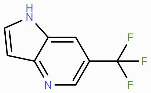 CAS No. 1190311-44-4, 6-(Trifluoromethyl)-1H-pyrrolo[3,2-b]pyridine
