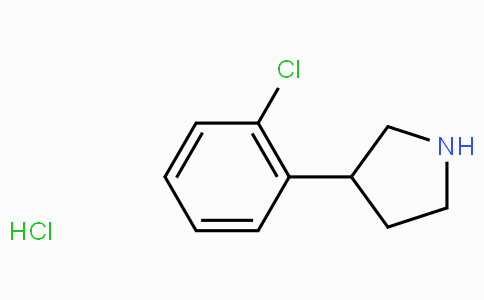 CAS No. 1095545-14-4, 3-(2-Chlorophenyl)pyrrolidine hydrochloride