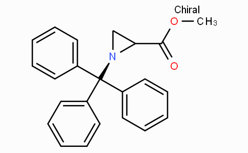 CAS No. 75154-68-6, (S)-Methyl 1-tritylaziridine-2-carboxylate