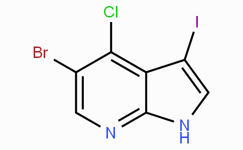 1092579-75-3 | 5-Bromo-4-chloro-3-iodo-1H-pyrrolo[2,3-b]pyridine
