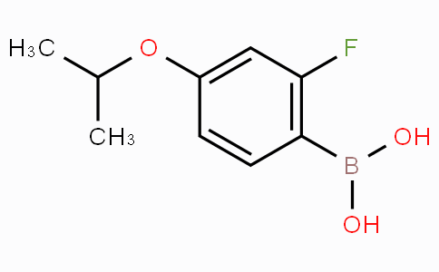 CAS No. 586389-90-4, (2-Fluoro-4-isopropoxyphenyl)boronic acid