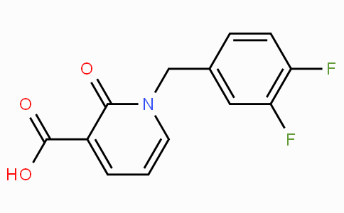 CAS No. 1001413-01-9, 1-(3,4-Difluorobenzyl)-2-oxo-1,2-dihydropyridine-3-carboxylic acid