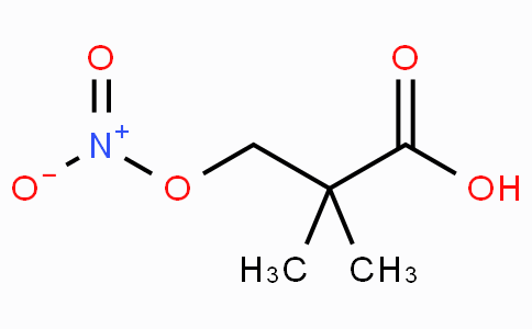 CAS No. 130432-36-9, 2,2-Dimethyl-3-(nitrooxy)propanoic acid