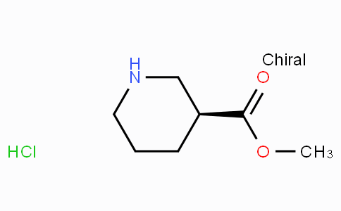 CAS No. 164323-84-6, (S)-Methyl piperidine-3-carboxylate hydrochloride