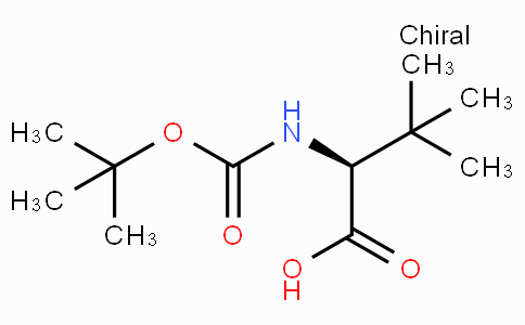 CAS No. 62965-35-9, (S)-2-((tert-Butoxycarbonyl)amino)-3,3-dimethylbutanoic acid