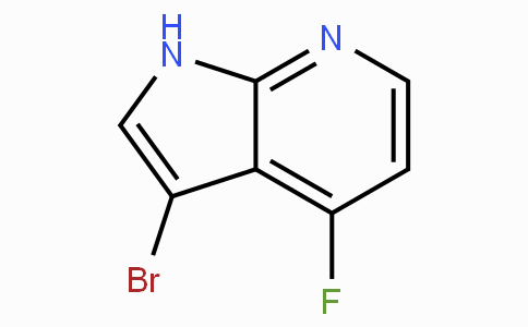 CAS No. 1190320-00-3, 3-Bromo-4-fluoro-1H-pyrrolo[2,3-b]pyridine