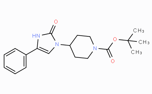 CAS No. 205058-11-3, tert-Butyl 4-(2-oxo-4-phenyl-2,3-dihydro-1H-imidazol-1-yl)piperidine-1-carboxylate