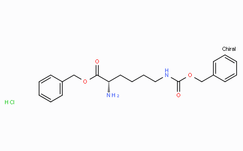CAS No. 6366-70-7, (S)-Benzyl 2-amino-6-(((benzyloxy)carbonyl)amino)hexanoate hydrochloride