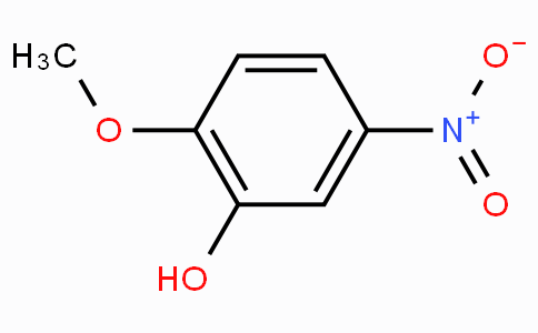 CAS No. 636-93-1, 2-Methoxy-5-nitrophenol