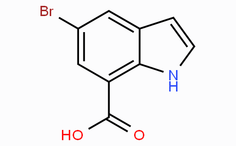 CAS No. 860624-90-4, 5-Bromo-1H-indole-7-carboxylic acid