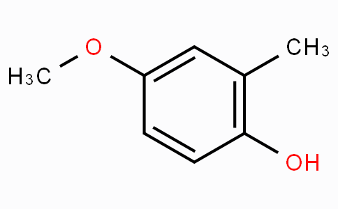 CAS No. 5307-05-1, 4-Methoxy-2-methylphenol