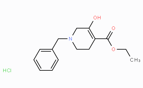 CAS No. 1159694-57-1, Ethyl 1-benzyl-5-hydroxy-1,2,3,6-tetrahydropyridine-4-carboxylate hydrochloride