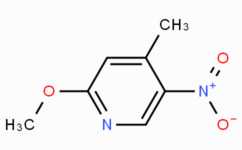 CAS No. 6635-90-1, 2-Methoxy-4-methyl-5-nitropyridine