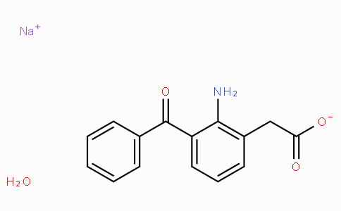 CAS No. 61618-27-7, Sodium 2-(2-amino-3-benzoylphenyl)acetate hydrate