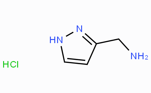 CAS No. 1196153-72-6, (1H-Pyrazol-3-yl)methanamine hydrochloride