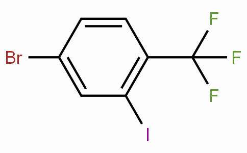 CAS No. 1256945-00-2, 4-Bromo-2-iodo-1-(trifluoromethyl)benzene