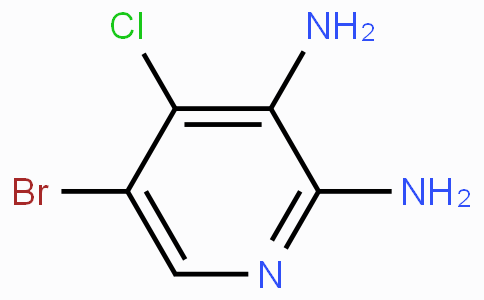 CAS No. 1131604-99-3, 5-Bromo-4-chloropyridine-2,3-diamine