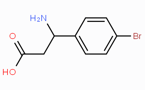CAS No. 39773-47-2, 3-Amino-3-(4-bromophenyl)propanoic acid