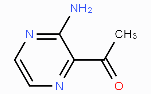 CAS No. 121246-93-3, 1-(3-Aminopyrazin-2-yl)ethanone