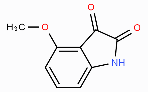 CAS No. 108937-87-7, 4-甲氧基-吲哚啉-2,3-二酮