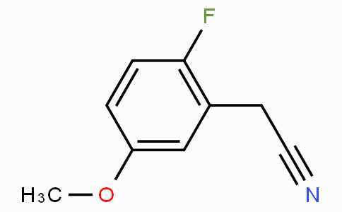 CAS No. 672931-28-1, 2-(2-Fluoro-5-methoxyphenyl)acetonitrile