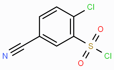 CAS No. 942199-56-6, 2-Chloro-5-cyanobenzene-1-sulfonyl chloride