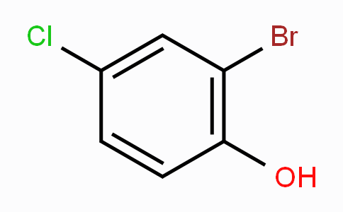 CAS No. 695-96-5, 2-Bromo-4-chlorophenol