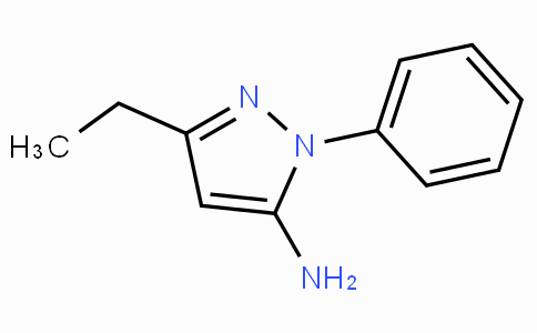 CAS No. 1017781-37-1, 3-Ethyl-1-phenyl-1H-pyrazol-5-amine