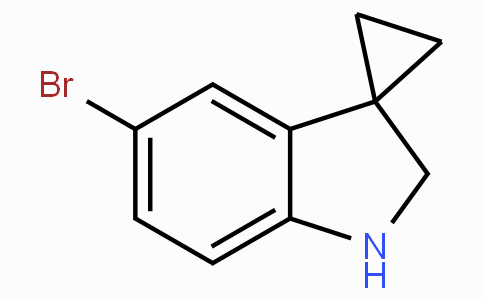 CAS No. 1260763-03-8, 5'-Bromospiro[cyclopropane-1,3'-indoline]