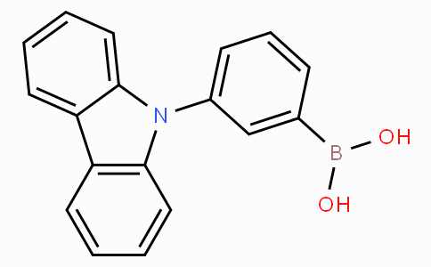 CAS No. 864377-33-3, (3-(9H-Carbazol-9-yl)phenyl)boronic acid