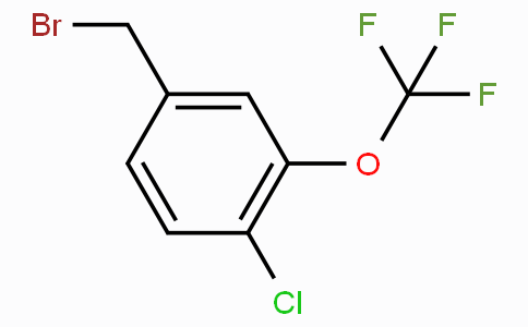 CAS No. 886500-93-2, 4-(Bromomethyl)-1-chloro-2-(trifluoromethoxy)benzene